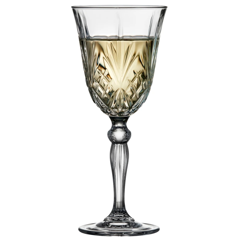 Kieliszki do białego wina z kryształowego szkła Melodia 210 ml  4 sztuki 916099