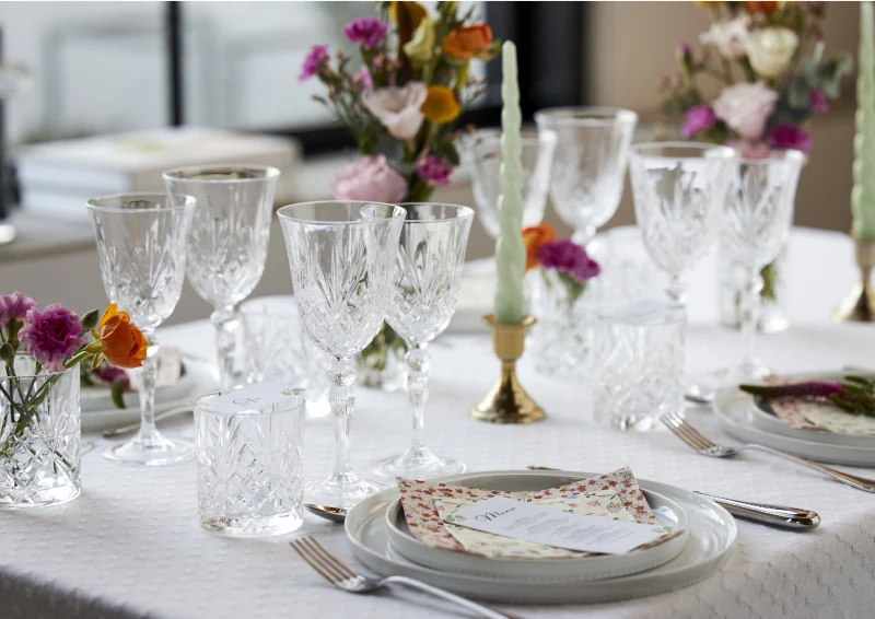 Kieliszki do czerwonego wina ze szkła kryształowego Melodia 270 ml 4 sztuki 916098