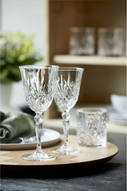 Kieliszki do czerwonego wina ze szkła kryształowego Melodia 270 ml 4 sztuki 916098