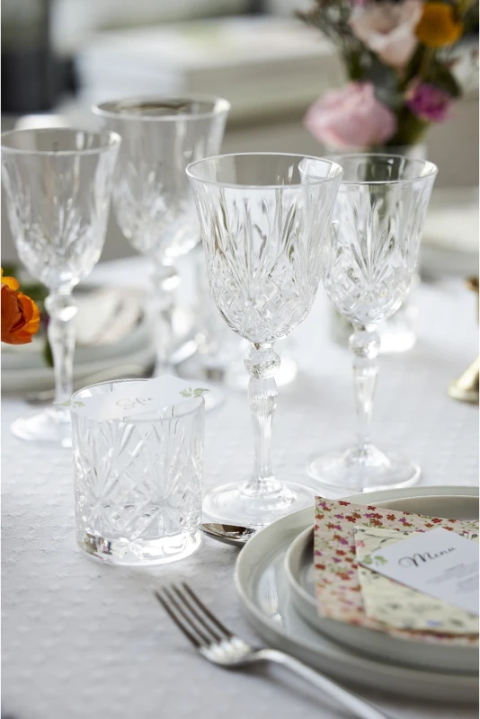 Kieliszki do czerwonego wina ze szkła kryształowego Melodia 270 ml 4 sztuki 916098