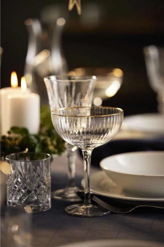 Kieliszki do czerwonego wina ze szkła kryształowego Melodia 270 ml 4 sztuki 916098