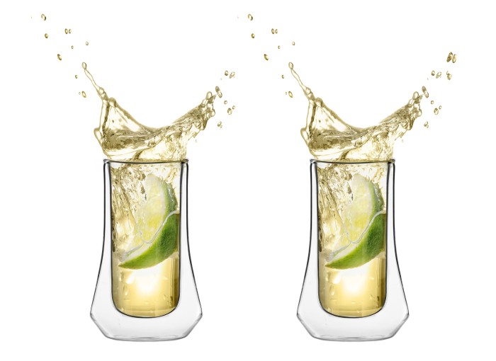 2 kieliszki shot z podwójną ścianką Soho 60 ml 8913