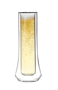 Komplet 2 kieliszków do szampana z podwójną ścianką Soho 140 ml 8906