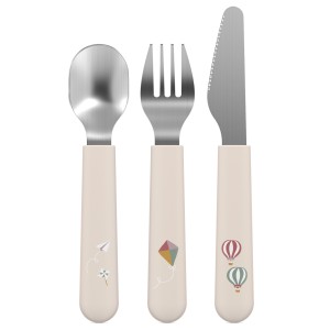 Sztućce dziecięce 3-szt. Mio Sunshine &amp; Rainbow 108033065245