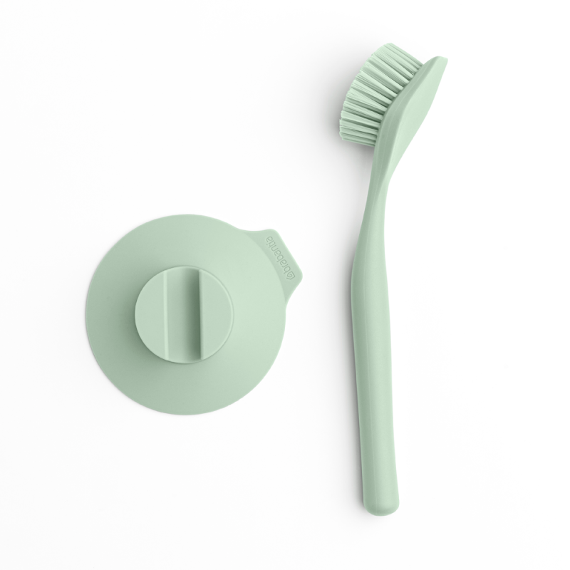 Szczoteczka do naczyń z przyssawką, Jade Green