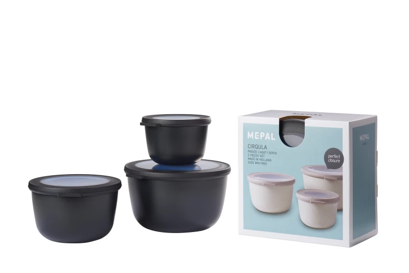 Zestaw misek 3 szt., okrągłe