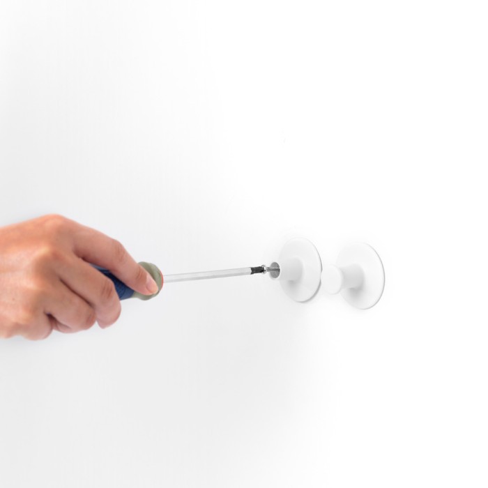 Haczyki na ręczniki 2 szt., białe