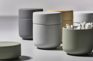 Pojemnik z pokrywą Ume Soft Grey