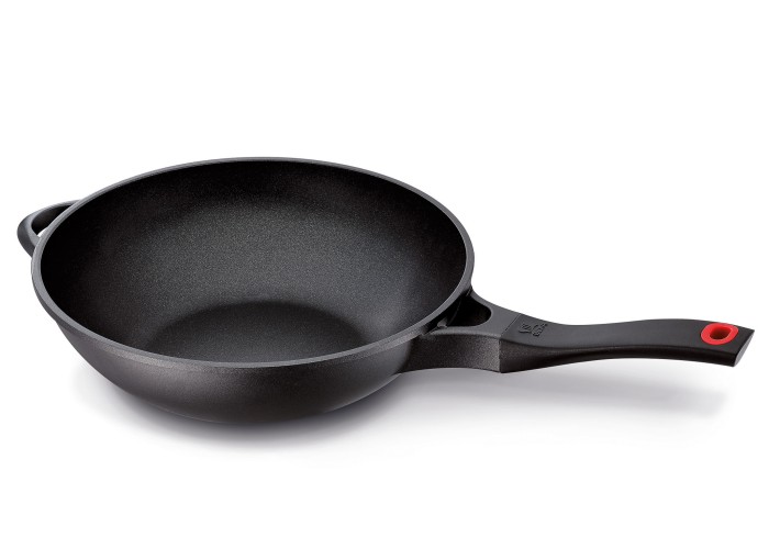 Patelnia wok z nieprzywierającą powłoką z dodatkowym uchwytem 30cm
