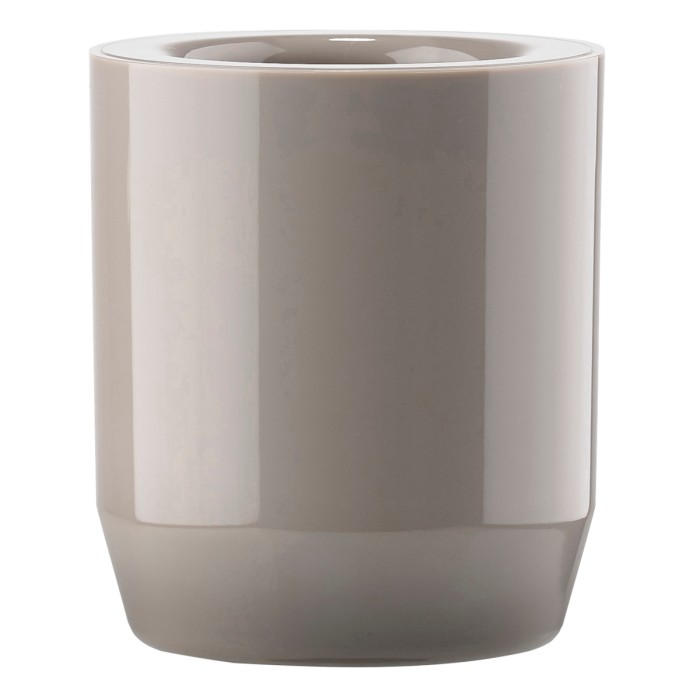 Kubek na szczoteczki do zębów 9 cm Suii Taupe