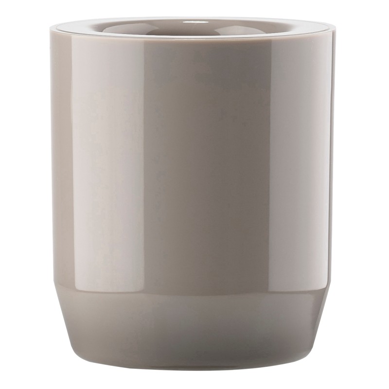Kubek na szczoteczki do zębów 9 cm Suii Taupe