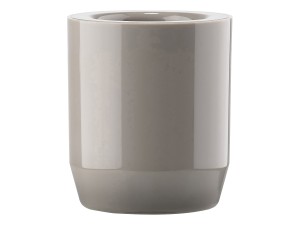 Kubek na szczoteczki do zębów 9 cm Suii Taupe