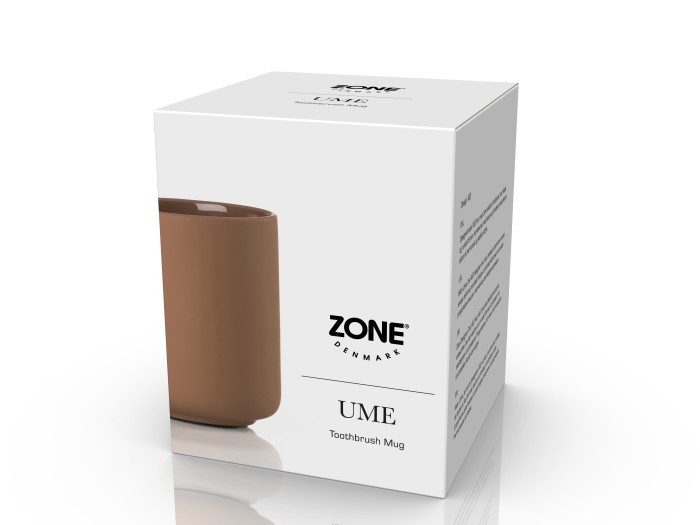 Kubek na szczoteczki do zębów Ume Terracotta