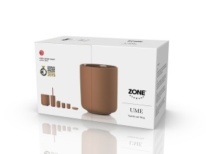 Kubek na szczoteczki do zębów Ume Terracotta