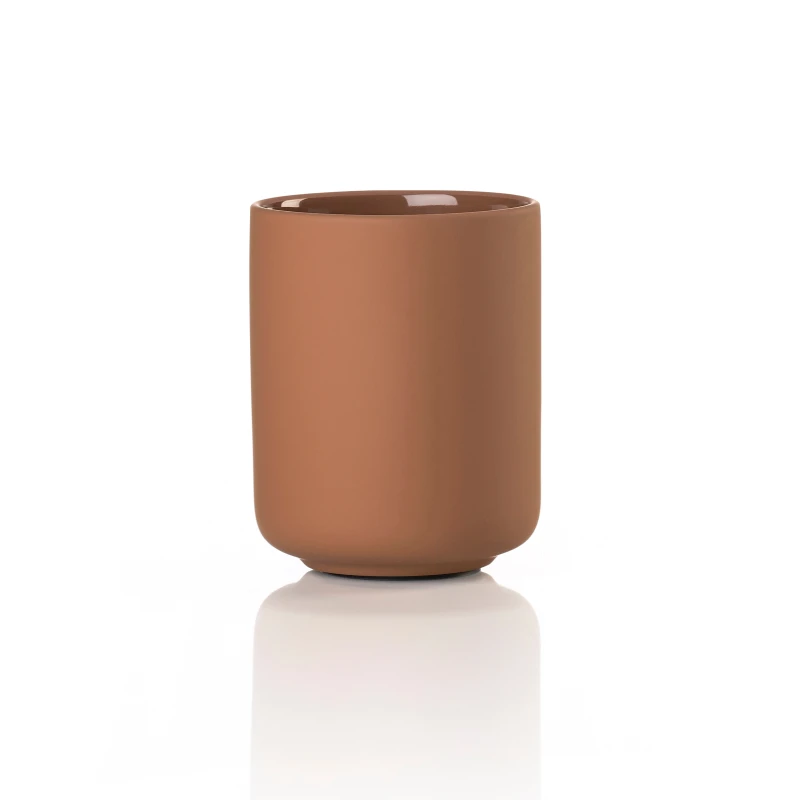 Kubek na szczoteczki do zębów Ume Terracotta