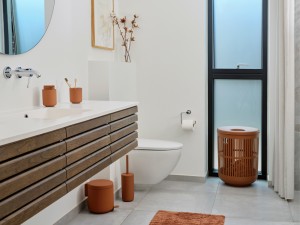 Kubek na szczoteczki do zębów Ume Terracotta