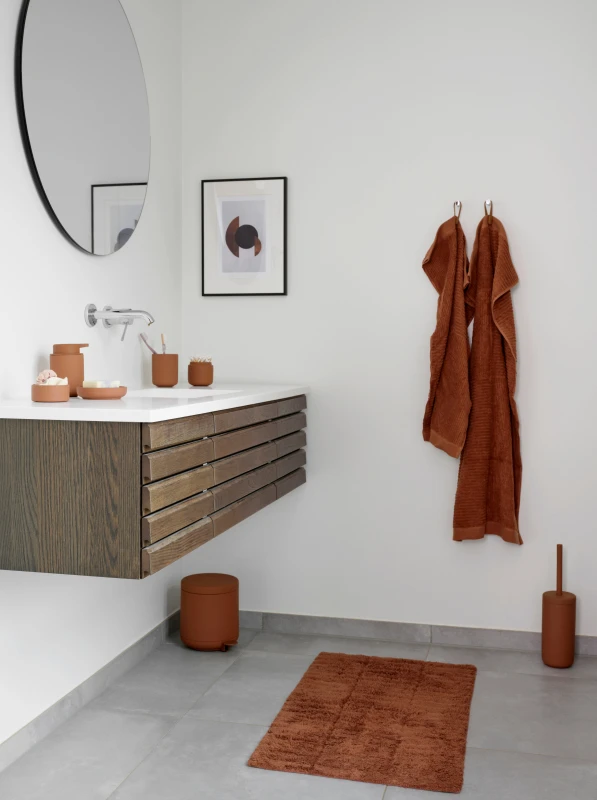 Kubek na szczoteczki do zębów Ume Terracotta