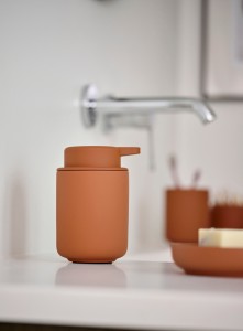 Kubek na szczoteczki do zębów Ume Terracotta