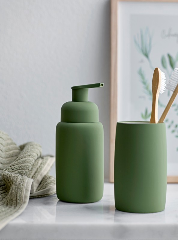 Kubek na szczoteczki do zębów Mono Olive