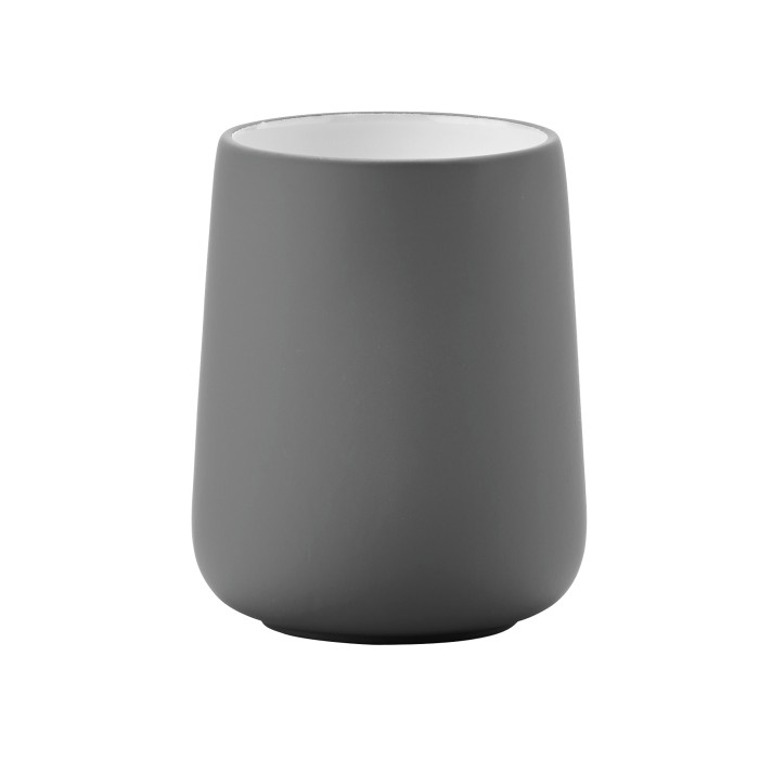 Kubek na szczoteczki do zębów Nova Grey/White