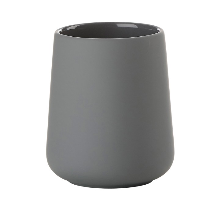 Kubek na szczoteczki do zębów Nova One Grey