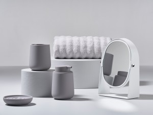 Kubek na szczoteczki do zębów Nova One Grey