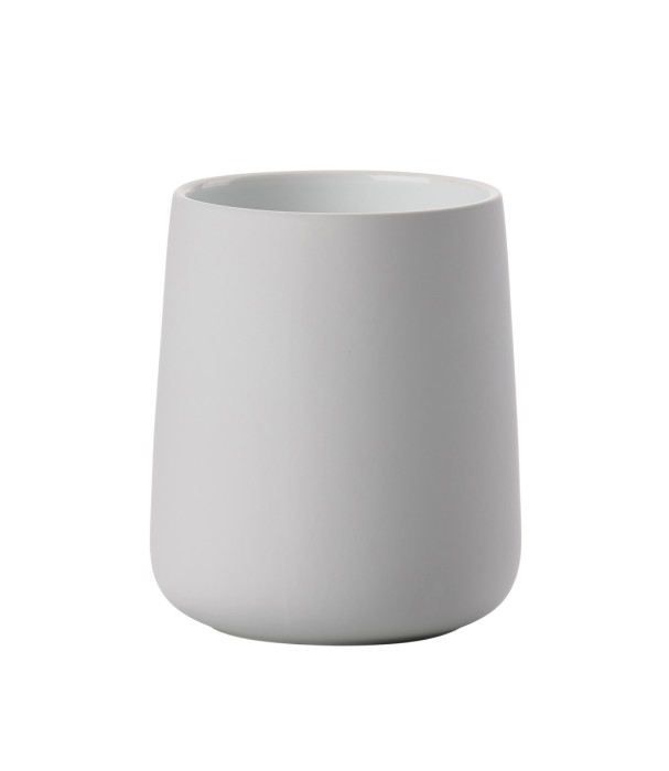 Kubek na szczoteczki do zębów Nova Soft grey