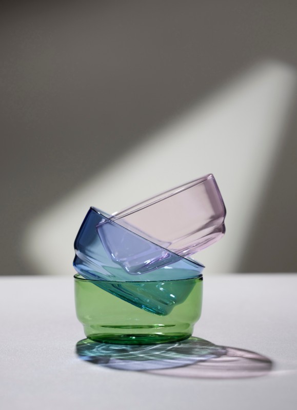 Miski Torino 12 cm 2 sztuki różowe