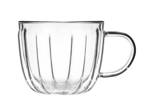 Komplet 2 filiżanek termicznych TULIP 350 ml, szkło
