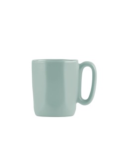 Dwa kubki ceramiczne z uszkiem 80 ml Fuori miętowe