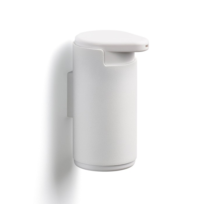 Dozownik do mydła ścienny Rim White