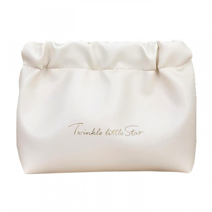 Kosmetyczka, saszetka na kosmetyki, wkładki, ekoskóra rozm M 16x12cm KS145B