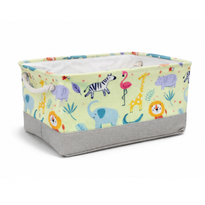 Pojemnik na zabawki kosz, worek na pranie, zwierzątka 30x40x22cm