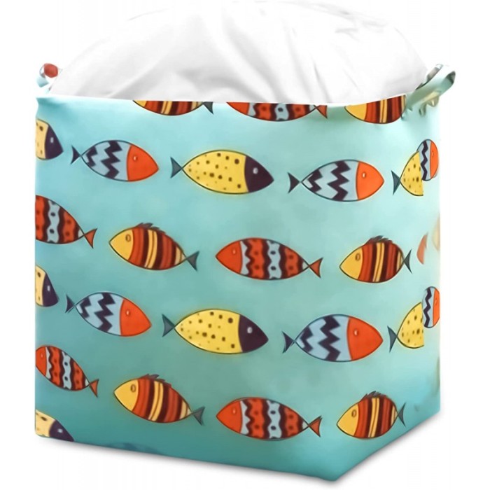 Pojemnik na zabawki kosz, worek na pranie 50x40x45 cm