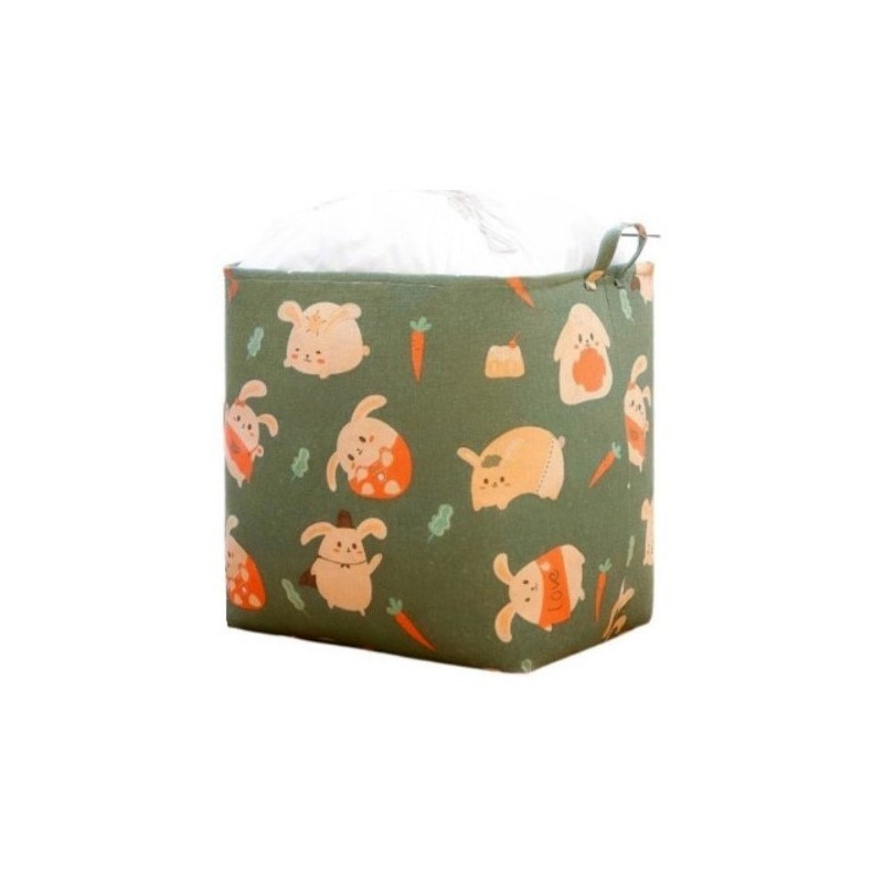 Pojemnik na zabawki kosz, worek na pranie 50x40x45 cm