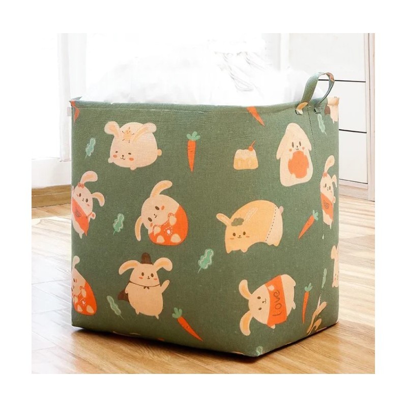 Pojemnik na zabawki kosz, worek na pranie 50x40x45 cm