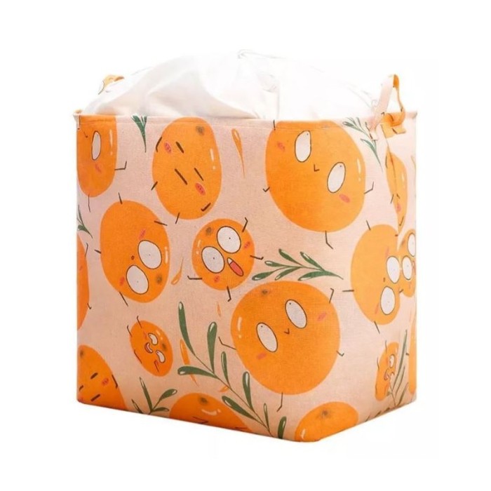 Pojemnik na zabawki kosz, worek na pranie 50x40x45 cm