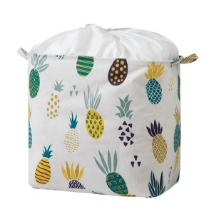 Pojemnik na zabawki kosz, worek na pranie ze ściągaczem 50x40x50 cm