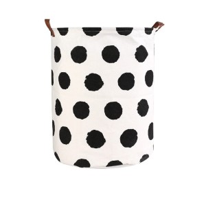 POJEMNIK KOSZ WOREK NA ZABAWKI LUB PRANIE KROPKI 35x45 cm