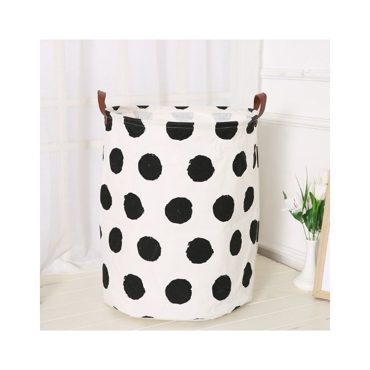 POJEMNIK KOSZ WOREK NA ZABAWKI LUB PRANIE KROPKI 35x45 cm