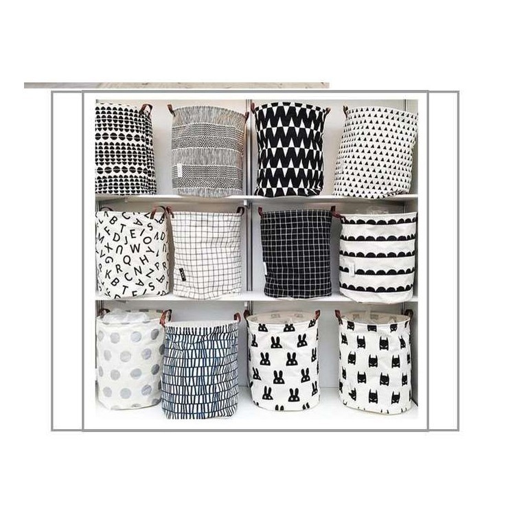 POJEMNIK KOSZ WOREK NA ZABAWKI LUB PRANIE KROPKI 35x45 cm