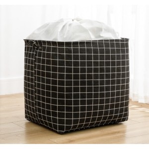 Pojemnik na zabawki kosz, worek na pranie ze ściągaczem 50x40x50 cm