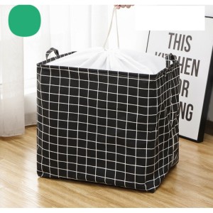 Pojemnik na zabawki kosz, worek na pranie ze ściągaczem 50x40x50 cm