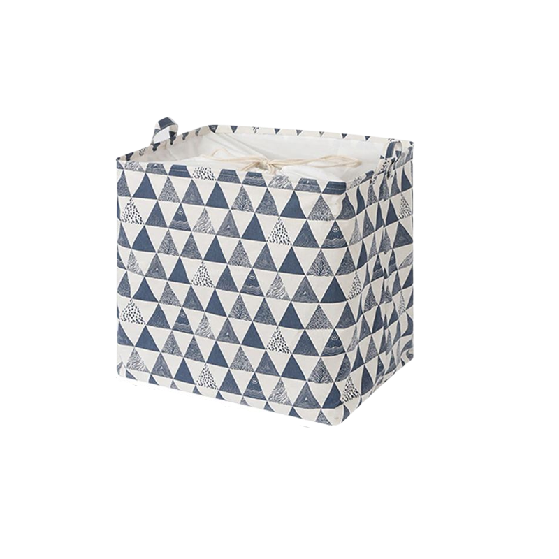 Pojemnik na zabawki kosz, worek na pranie ze ściągaczem 50x40x50 cm