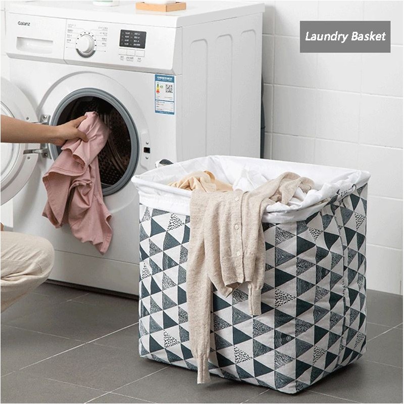 Pojemnik na zabawki kosz, worek na pranie ze ściągaczem 50x40x50 cm