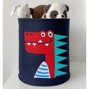 Pojemnik na zabawki kosz, worek na pranie FILCOWY 35x35 cm