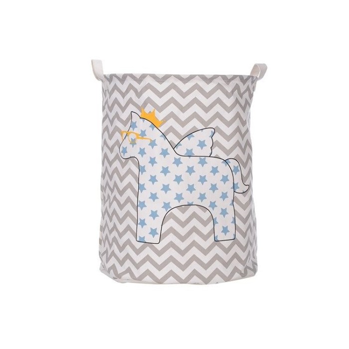 Pojemnik na zabawki kosz, worek na pranie PEGAZ