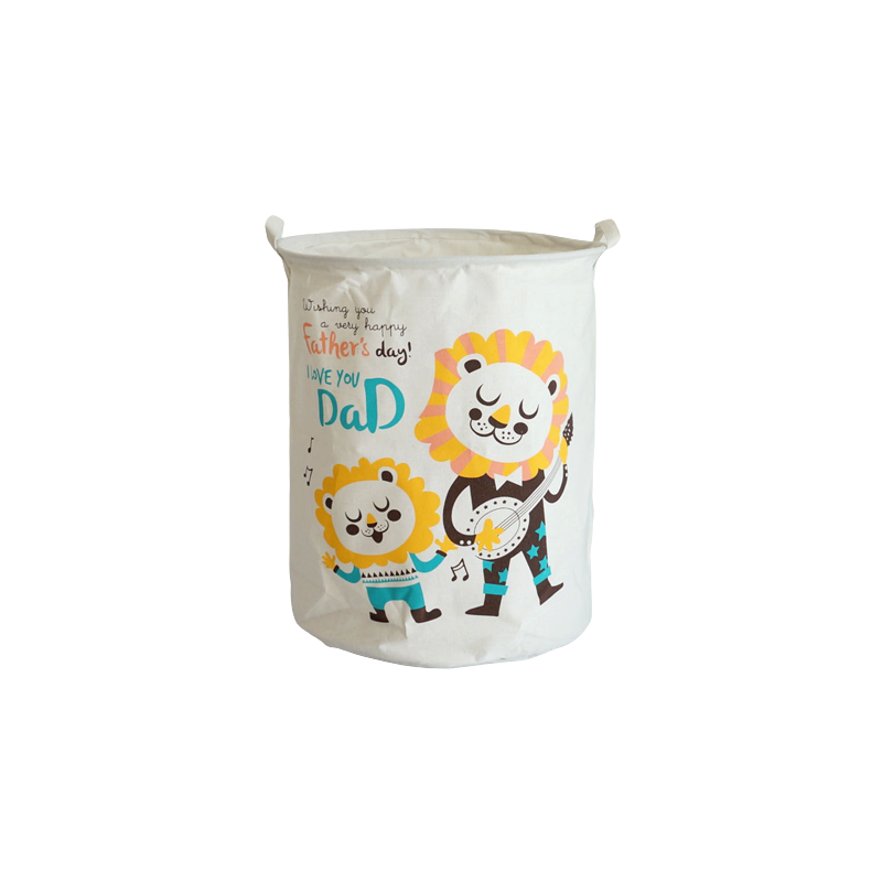 Pojemnik na zabawki kosz, worek na pranie LWY 35x45 cm