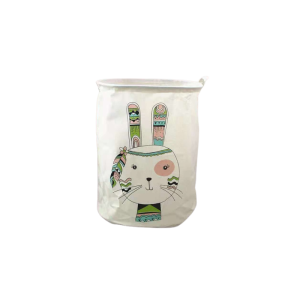 Pojemnik na zabawki kosz, worek na pranie ZAJĄC 35x45 cm