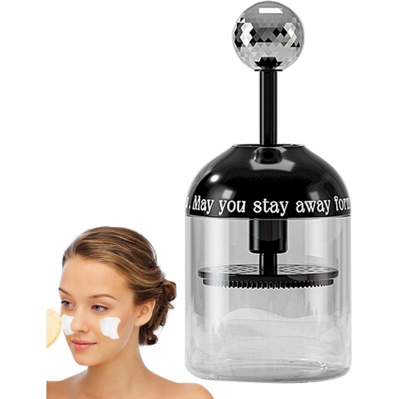 Pojemnik do spieniania kosmetyków, elegancka czerń